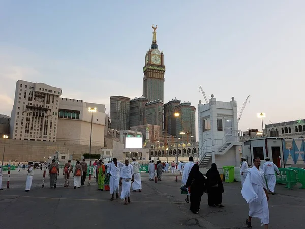 Mecca Saudi Arabia August 2019 Muslim Pilgrims All World Gathered — Stock Photo, Image