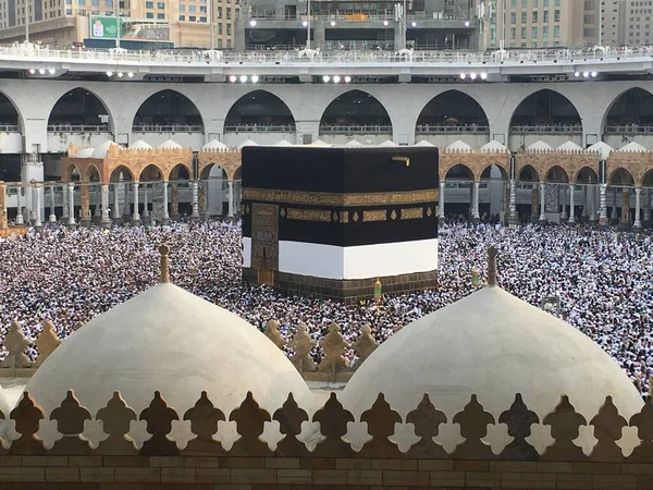 Mecca Saudi Arabia Agustus 2019 Peziarah Muslim Dari Seluruh Dunia — Stok Foto