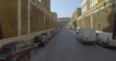 İtalya manzarası, seçici odaklanma