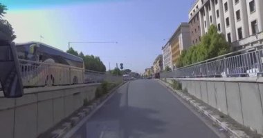 İtalya manzarası, seçici odaklanma