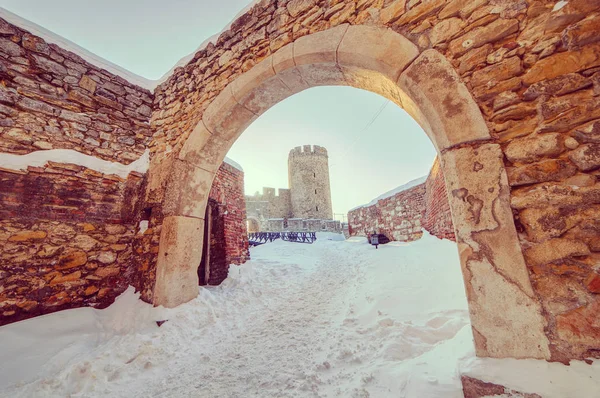 Eski kalenin duvarları — Stok fotoğraf