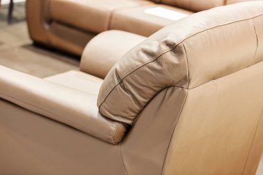 koltuklar parçası Mobilya Fuarı, Not alan sığ derinliği maruz