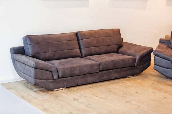 modern sofa for the living room, note shallow depth of field