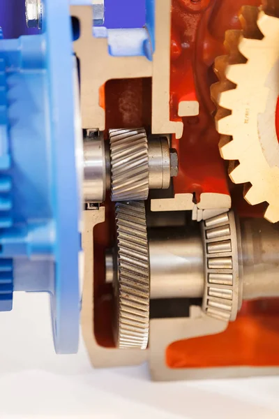 Detail Machines Metal Cutting Note Shallow Depth Field — Stock Photo, Image