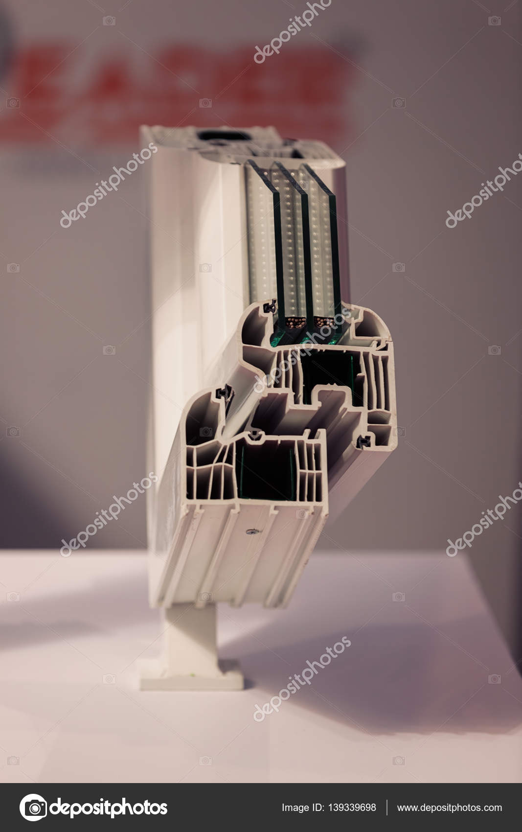 Aluminum window frames Stock Photo by ©VladimirNenezic 139339698