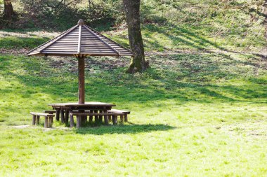 piknik ormanda, Not alan sığ derinliği için yer