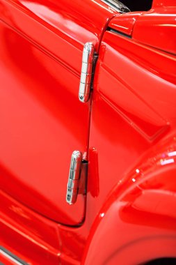 Arabanın, not alan sığ derinliği çeşitli detayları