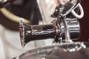 Arabanın, not alan sığ derinliği çeşitli detayları