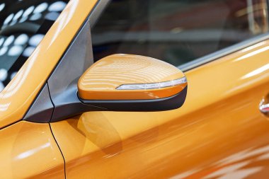 motorlu araçlar, not alan sığ derinliği üzerinde dikiz aynası