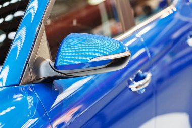 motorlu araçlar, not alan sığ derinliği üzerinde dikiz aynası