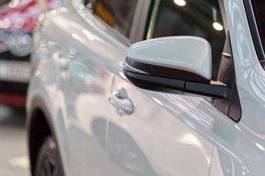 motorlu araçlar, not alan sığ derinliği üzerinde dikiz aynası