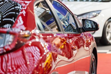 motorlu araçlar, not alan sığ derinliği üzerinde dikiz aynası