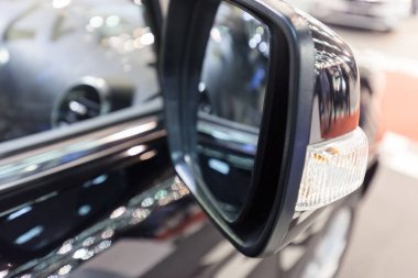 Arabanın, not alan sığ derinliği çeşitli detayları