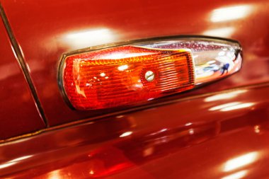 Arabanın, not alan sığ derinliği çeşitli detayları