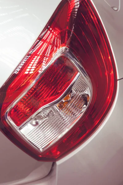 Brake Lights Vehicles Note Shallow Depth Field — Stock Photo, Image