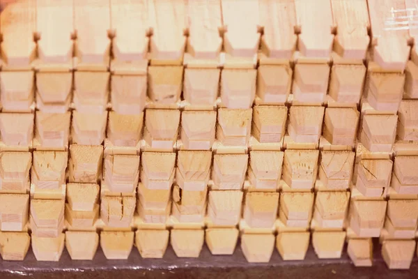 Wooden moldings for beekeeping — Stock Photo, Image