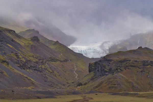 Vatnajokull je největší ledovec v Evropě. — Stock fotografie