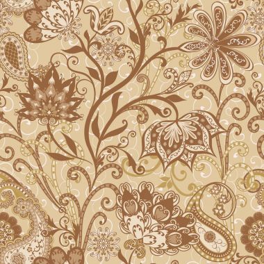 Etnik geleneksel tarzda seamless modeli.