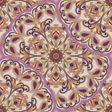 Mandalalar vektör seamless modeli. 