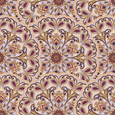 Mandalalar vektör seamless modeli. 