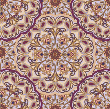 Mandalalar vektör seamless modeli.