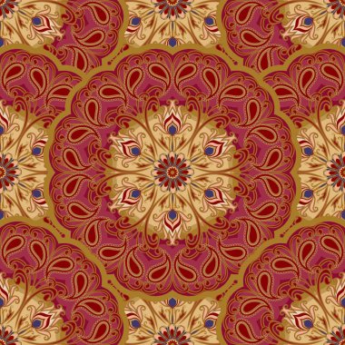 Mandalalar vektör seamless modeli.