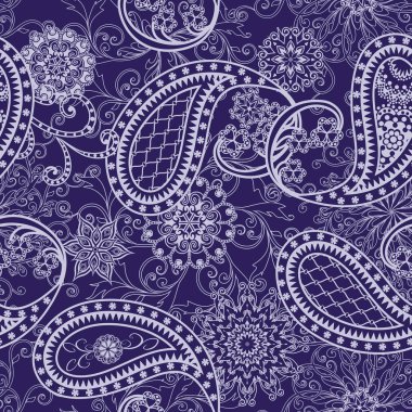 Etnik geleneksel tarzda seamless modeli.