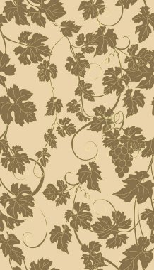 Üzüm ile sorunsuz doku.