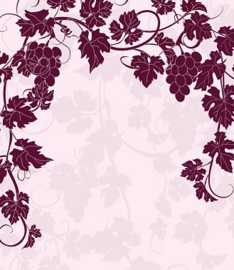 Arka plan ile üzüm.