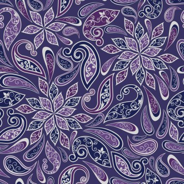 Etnik geleneksel tarzda seamless modeli.