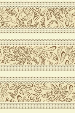 Etnik geleneksel tarzda seamless modeli.