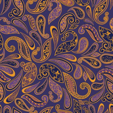 Etnik geleneksel tarzda seamless modeli.