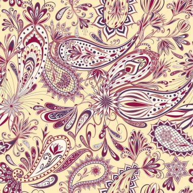 Etnik geleneksel tarzda seamless modeli.