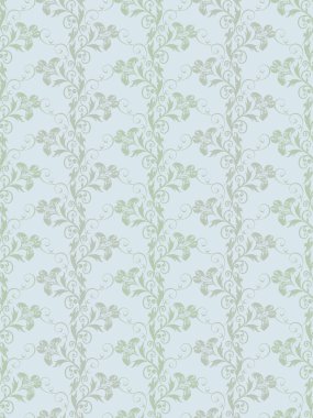 Hacimsel sorunsuz çiçek desenli arka plan.