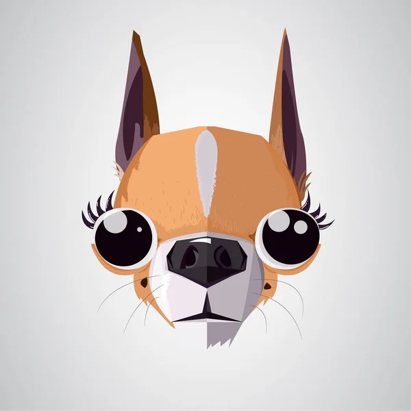 Chihuahua. köpek. -vektör