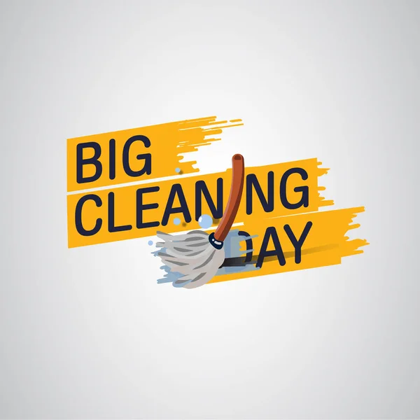 Logo di pulizia - Vettore — Vettoriale Stock