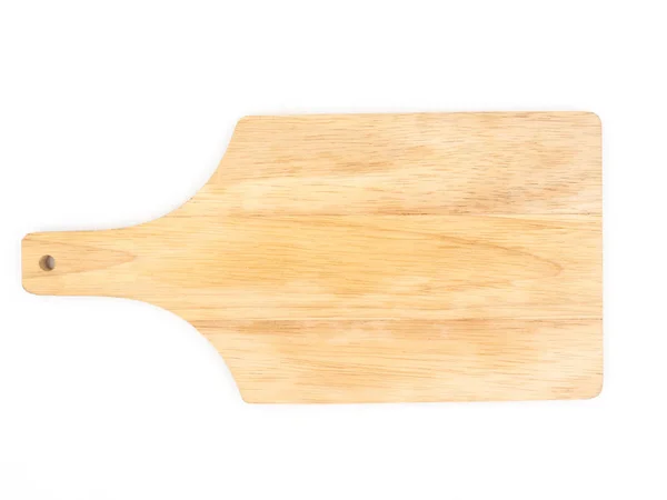 Wooden tray on white background — Stock Photo, Image