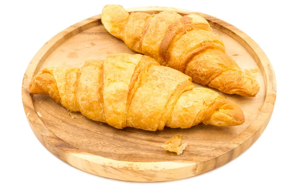 Croissants White Background — Stock Photo, Image