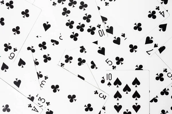 카드 놀이의 배경. — 스톡 사진