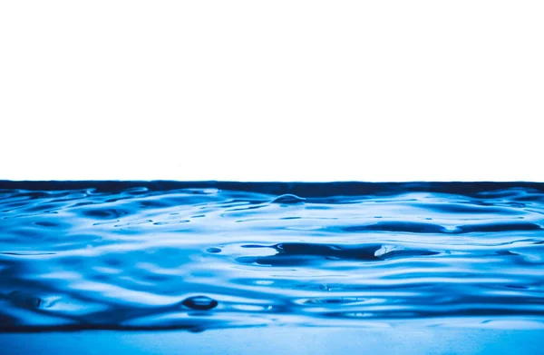 Blaue Welle auf der Wasseroberfläche Hintergrund. — Stockfoto