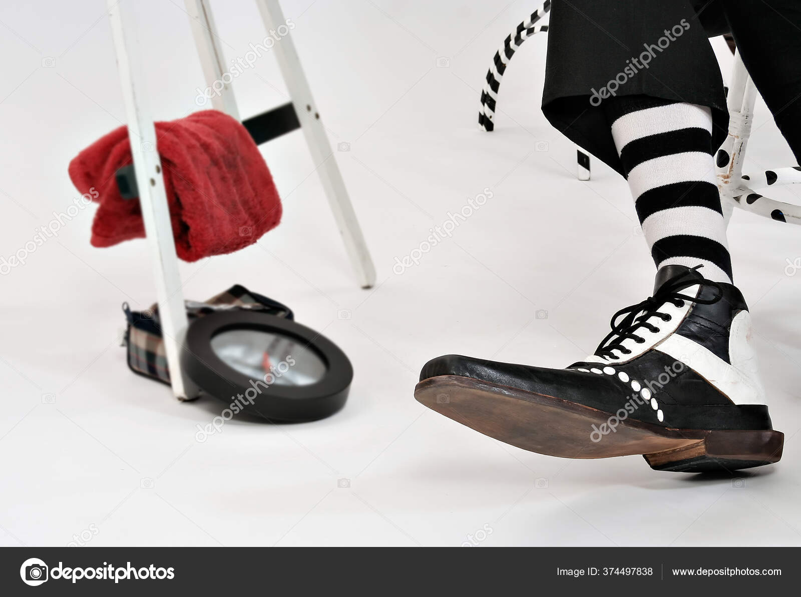 Mime Scenes Preparing Show Stock Photo Image By C Elxaval Mime Scenes Preparing Show Stock Photo Image By C Elxaval