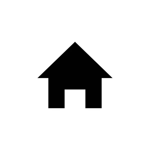 Home pictogram vector illustratie — Stockvector