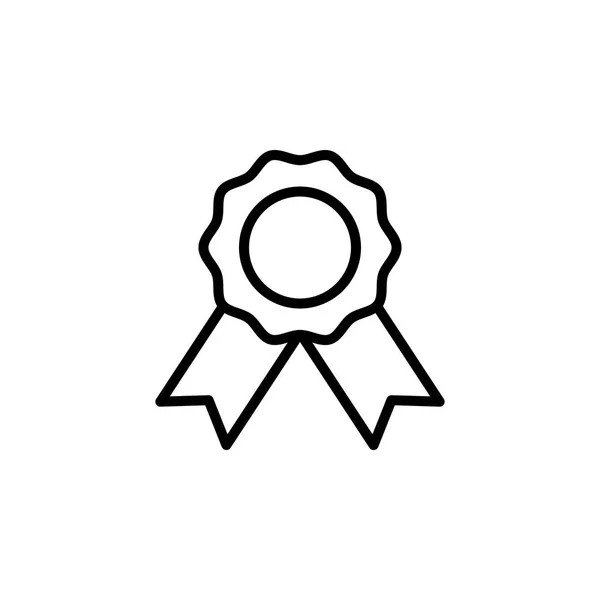 Premio icono vector ilustración — Vector de stock