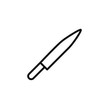 mutfak bıçak simge vektör çizim