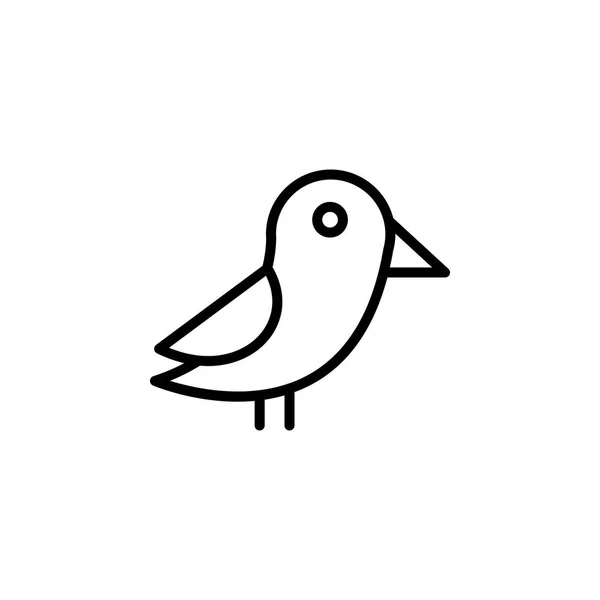 Bird icon vector illustration — Stock Vector