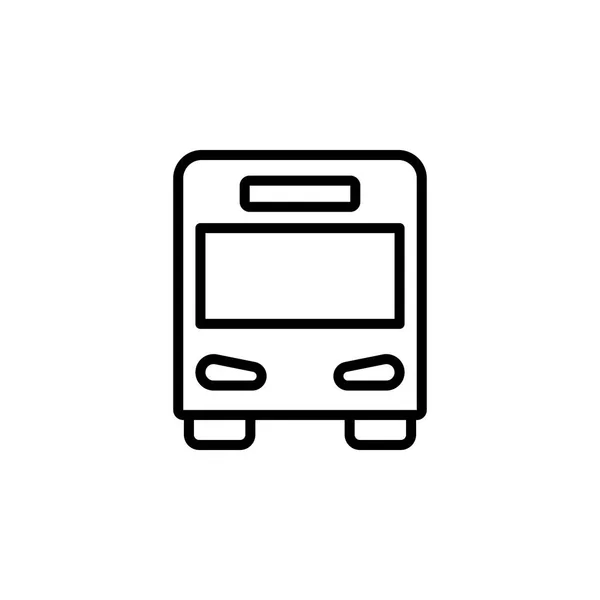 Buss ikon vektor illustration — Stock vektor