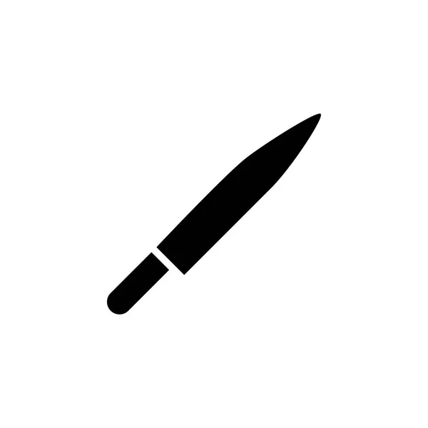 Векторная иллюстрация кухонного ножа — стоковый вектор
