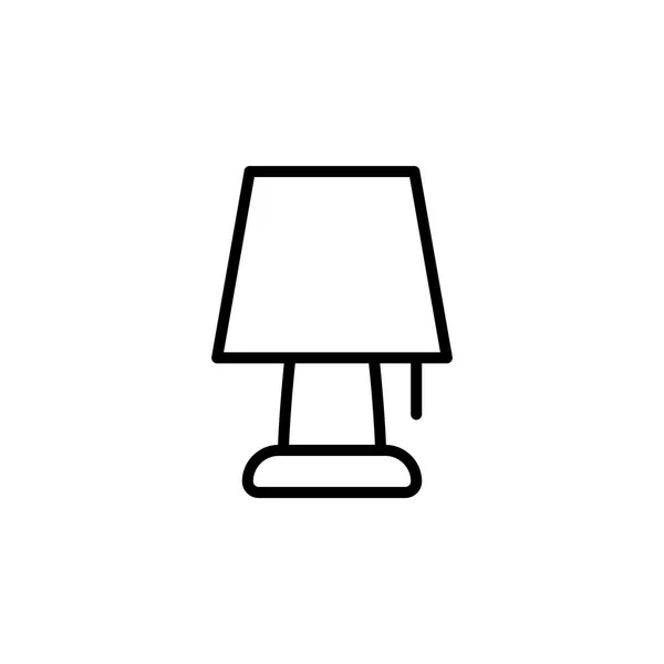 Icône lampe illustration vectorielle — Image vectorielle