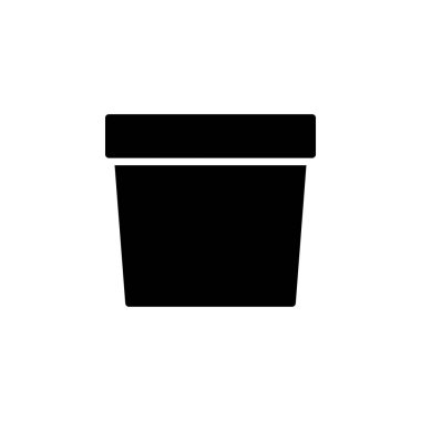 Pot simge vektör çizim