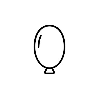 balon ikon vektör illüstrasyonu